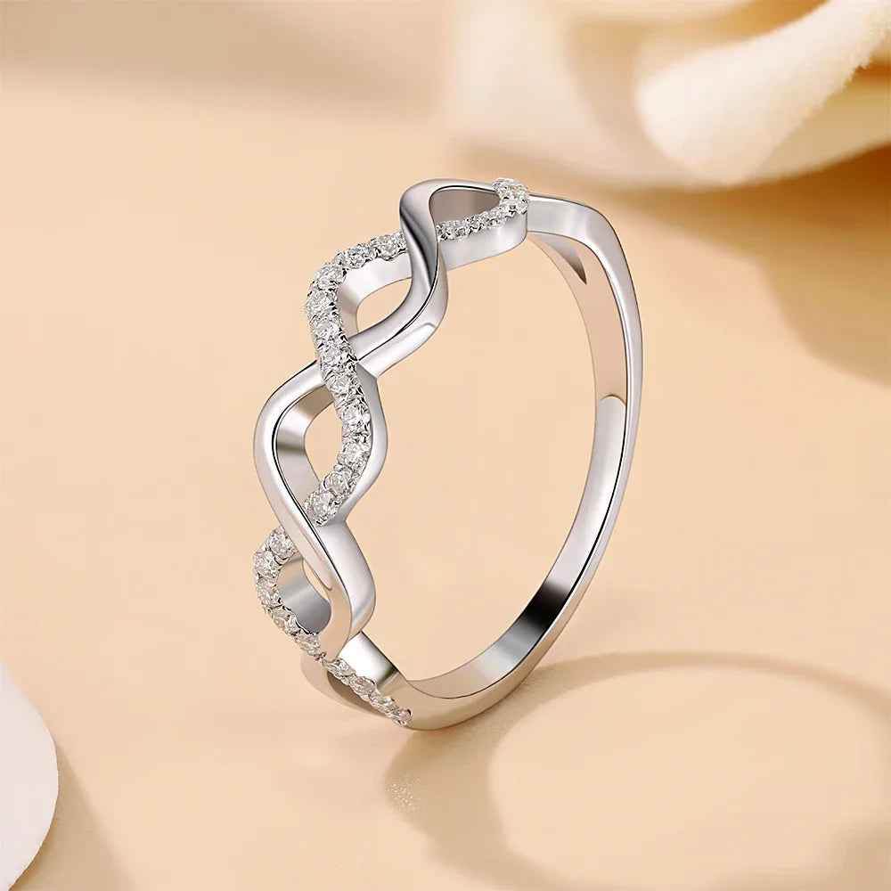 Lina Moissanite Ring - RIYOVA Jewelry