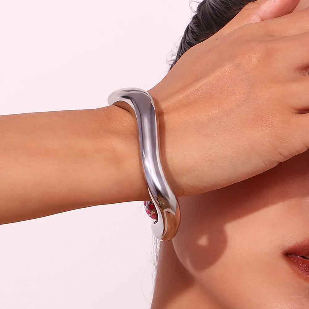 Marina Waves Bracelet - RIYOVA Jewelry