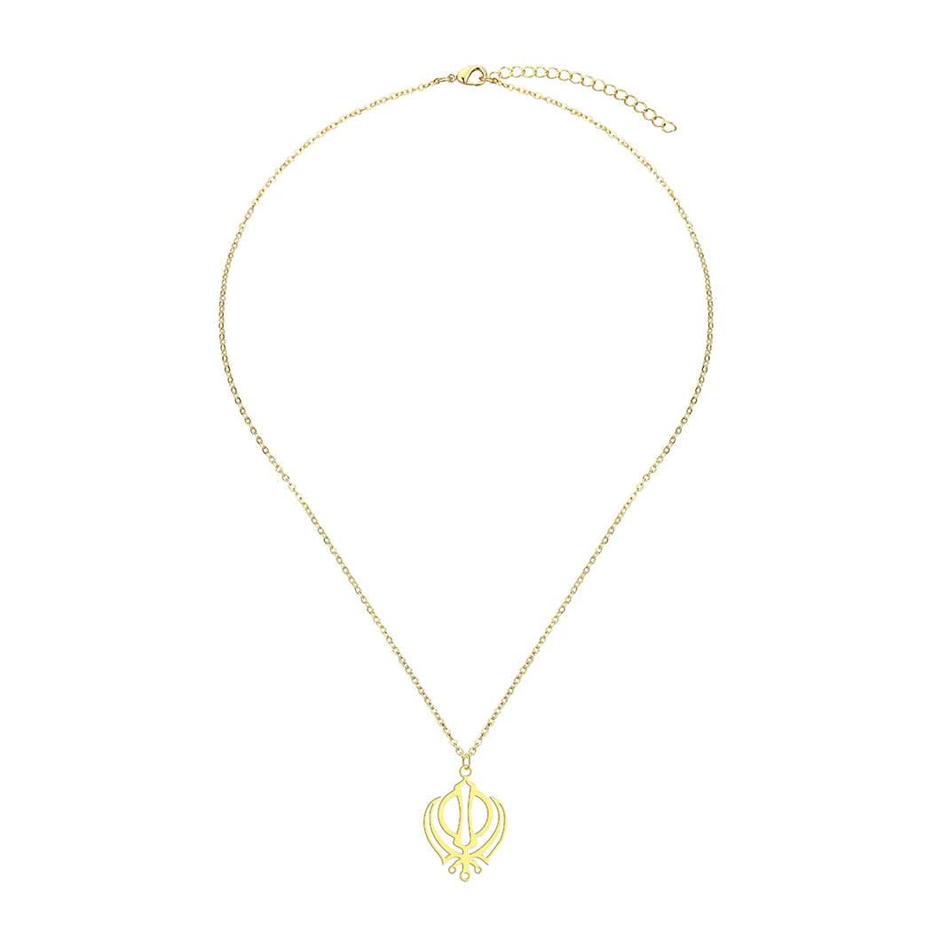 Khanda Shakti Necklace - RIYOVA Jewelry