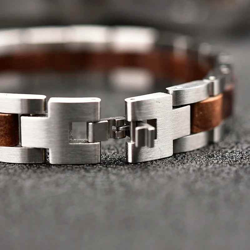 Elwood Wooden Bracelet - RIYOVA Jewelry