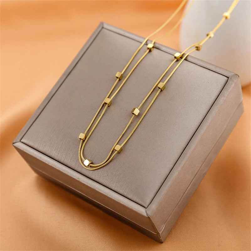 Elena Luxe Necklace - RIYOVA Jewelry