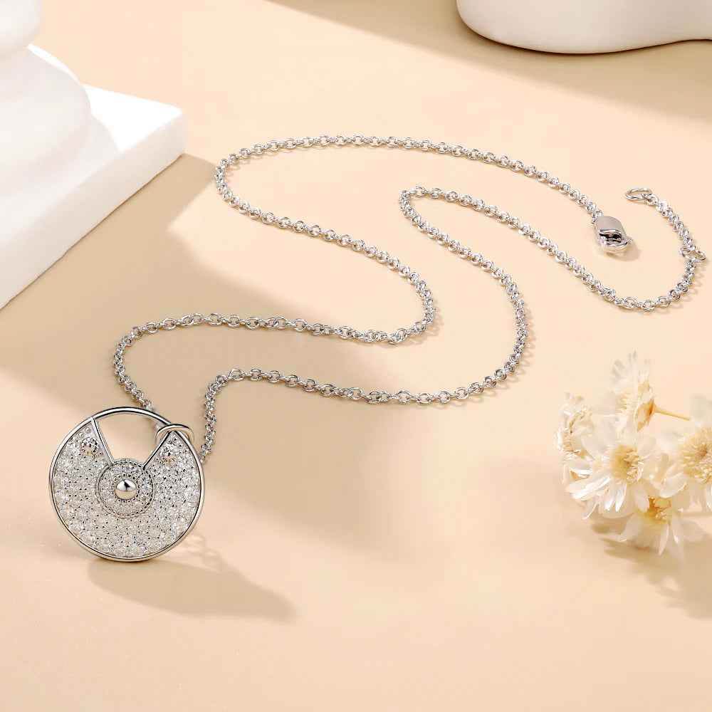 Bulgari Moissanite Necklace - RIYOVA Jewelry