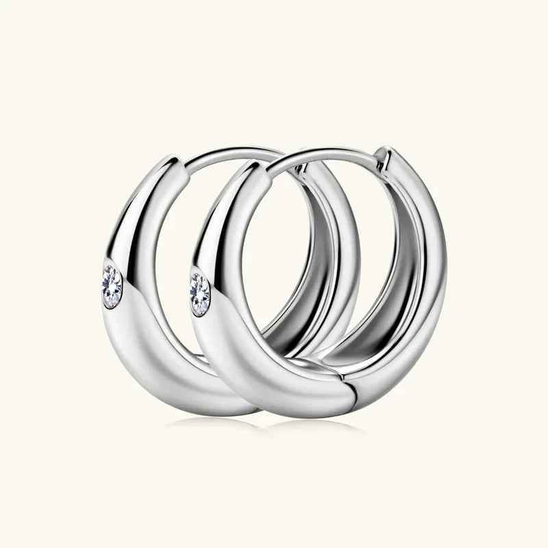 Elora Hoops Earrings - RIYOVA Jewelry