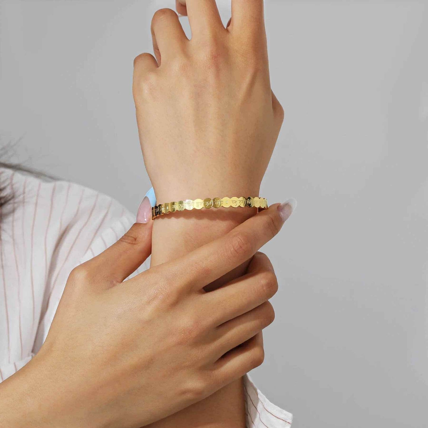 Punjabi Faith Unique Cuff Bracelet - RIYOVA Jewelry