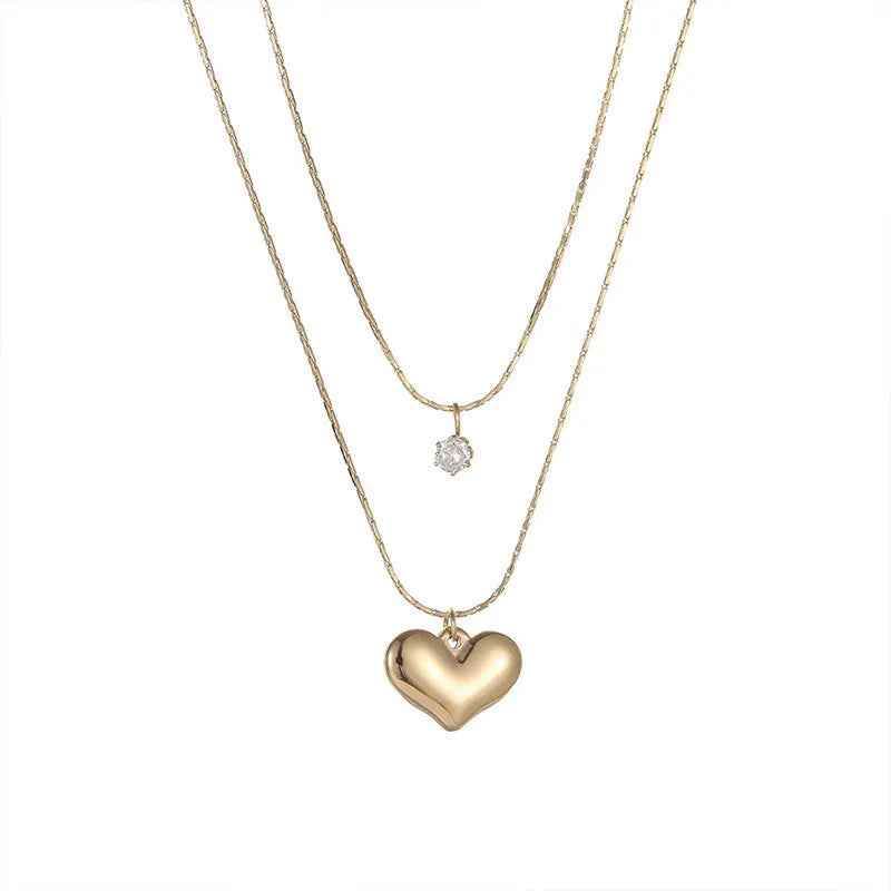 Nova Bliss Heart Necklace - RIYOVA Jewelry