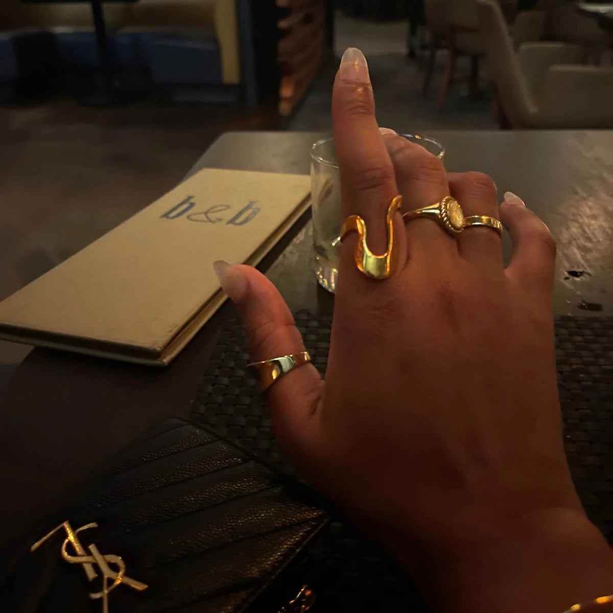 Modern Irregular Ring - RIYOVA Jewelry