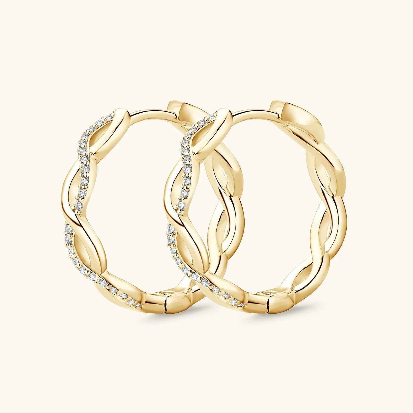 Orla Hoops Earrings - RIYOVA Jewelry