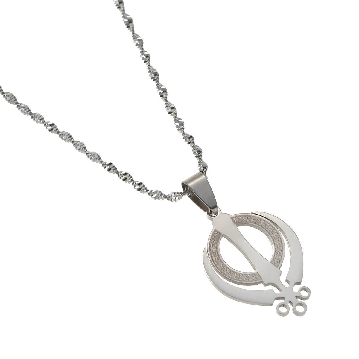 Khanda Faith Necklace - RIYOVA Jewelry