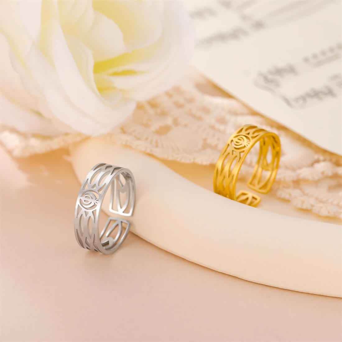 Khanda Divine Ring - RIYOVA Jewelry