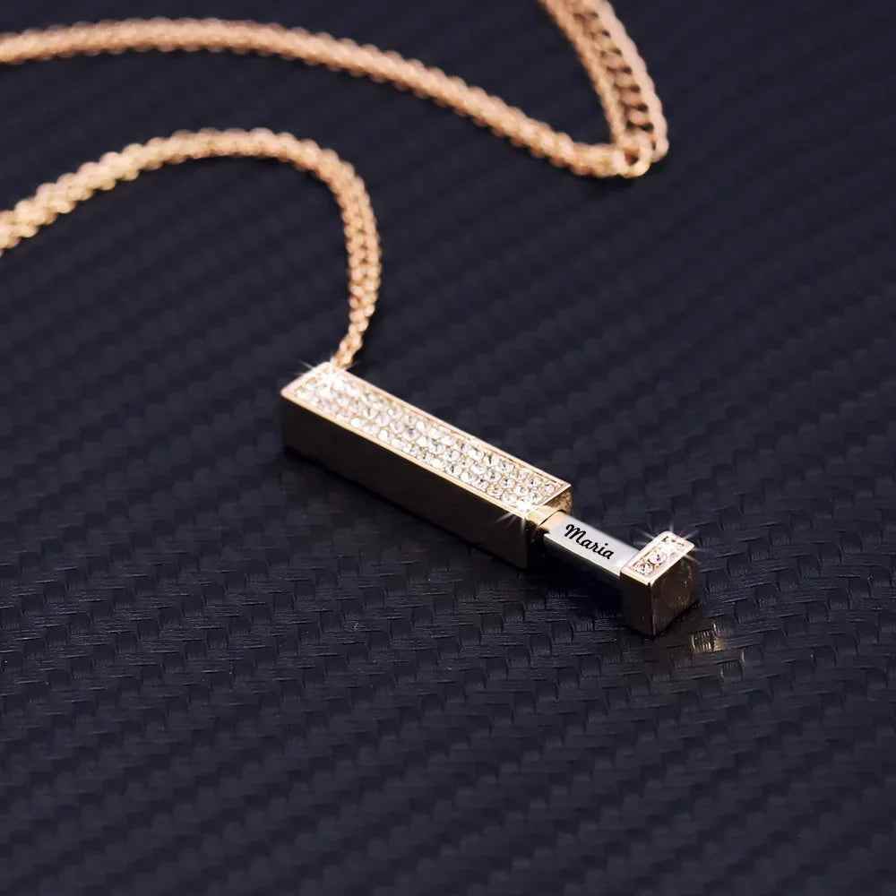 Unity Engravable Necklace - RIYOVA Jewelry
