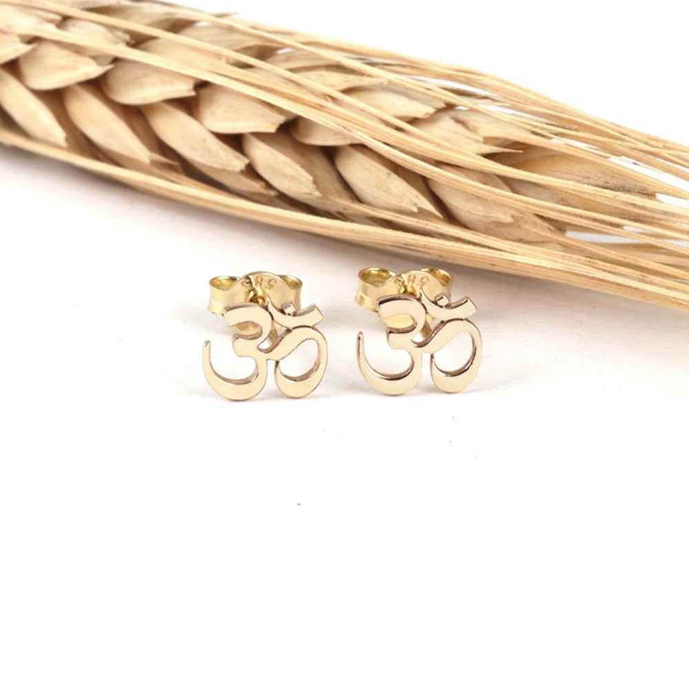 Om Harmony Earrings - RIYOVA Jewelry