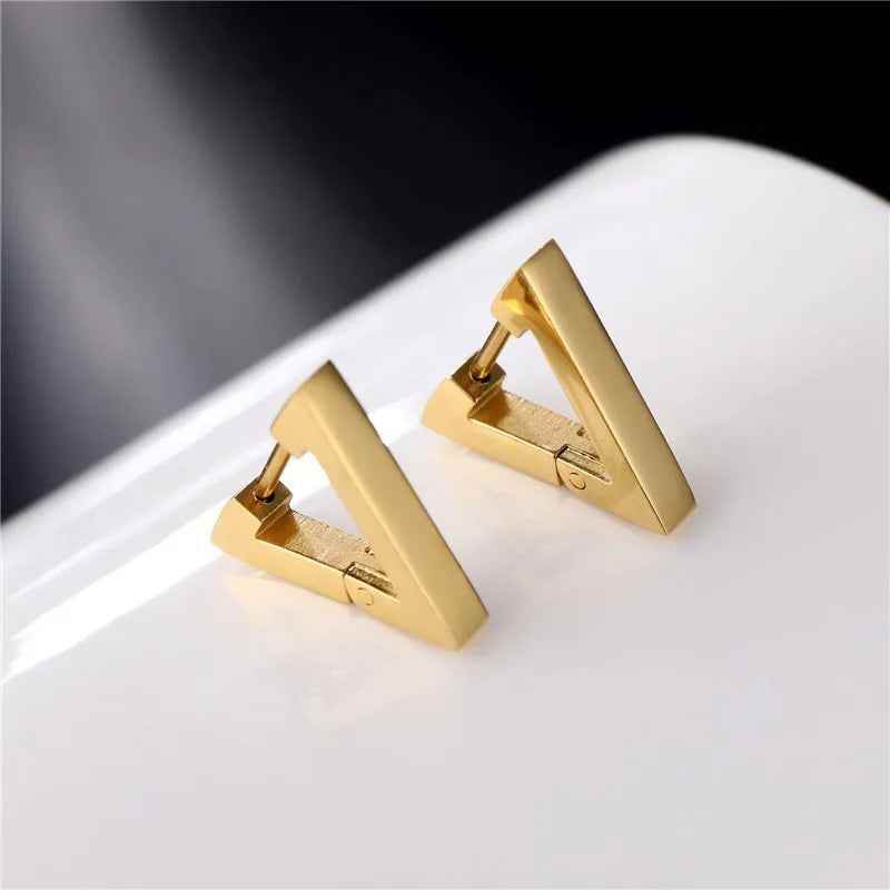 Delta Stud Earrings - RIYOVA Jewelry