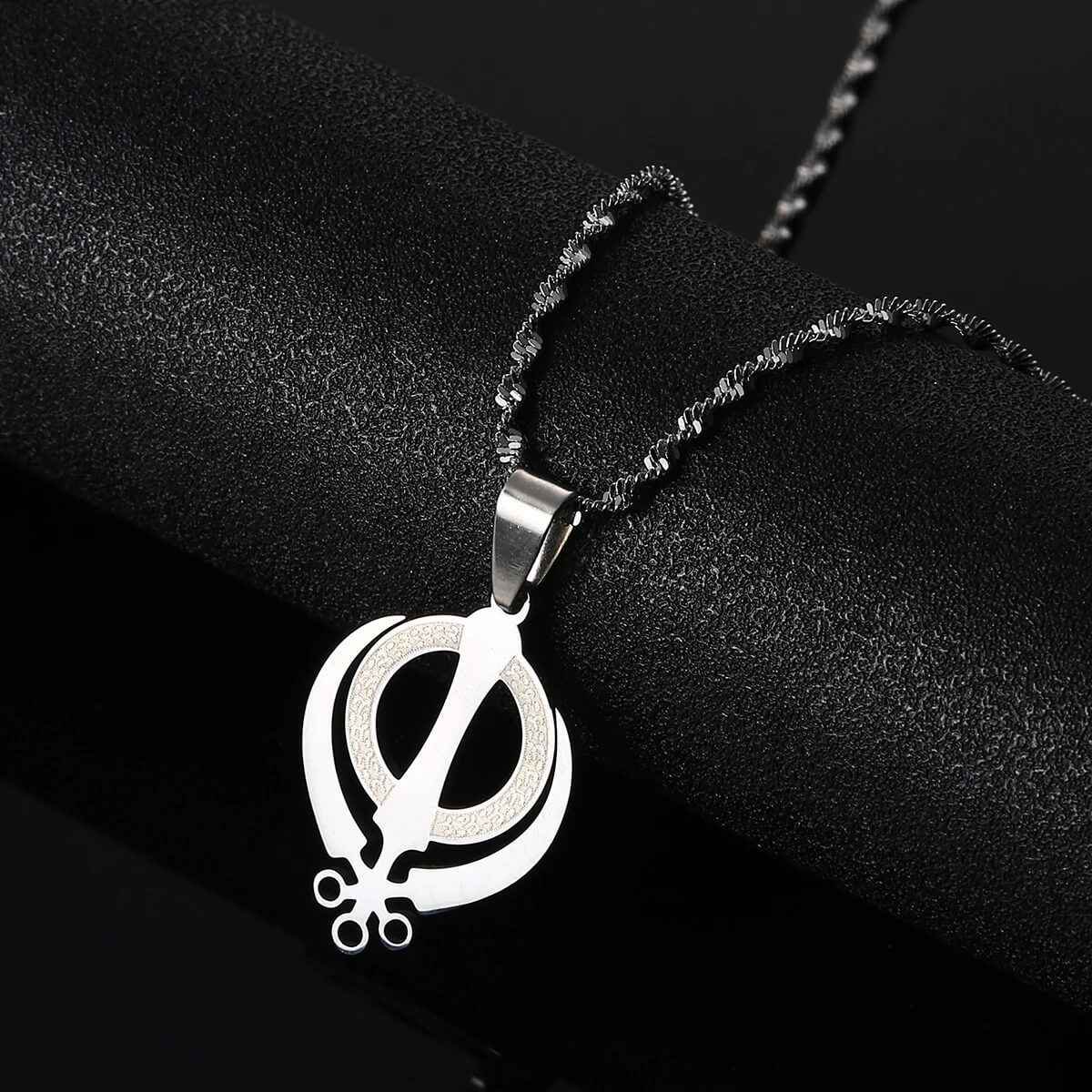 Khanda Faith Necklace - RIYOVA Jewelry