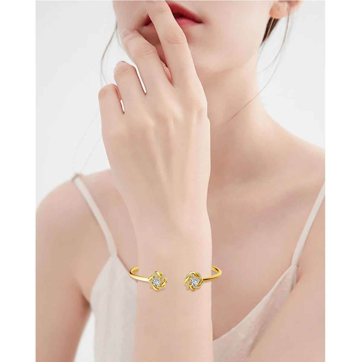 Peony Bracelet - RIYOVA Jewelry