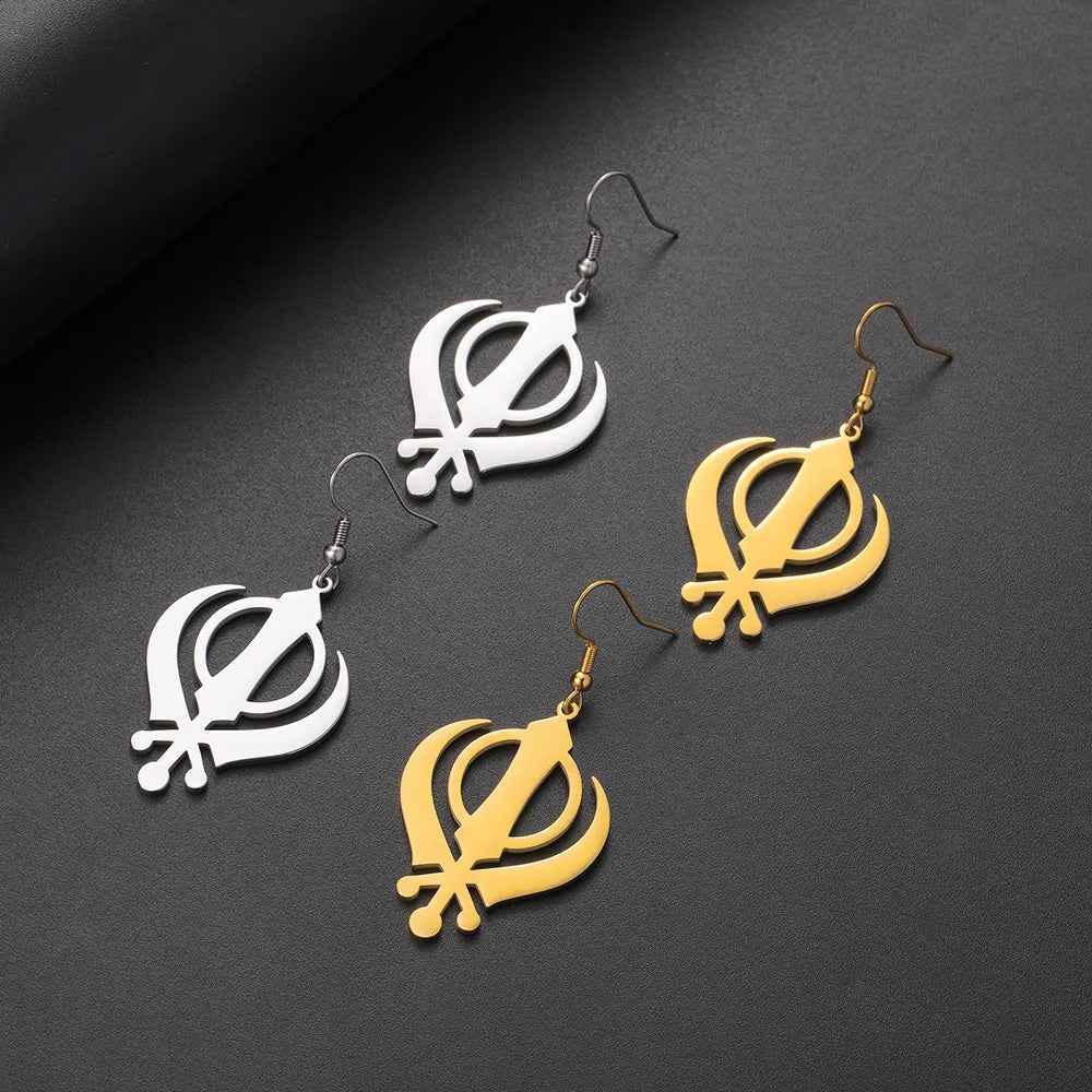Khanda Grace Earrings - RIYOVA Jewelry