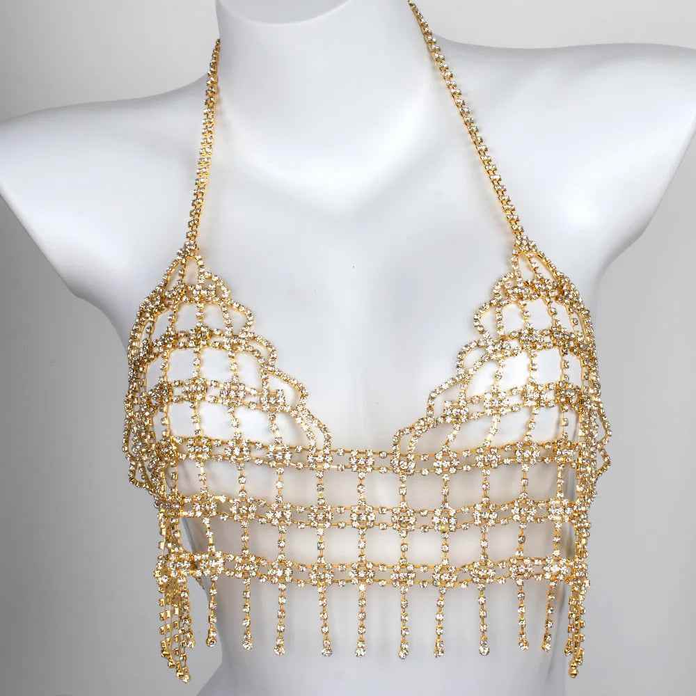Ash Chest Chain - RIYOVA Jewelry