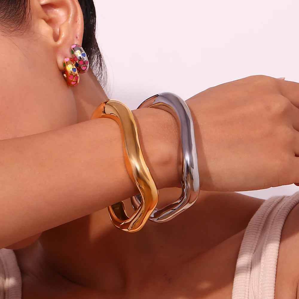 Marina Waves Bracelet - RIYOVA Jewelry