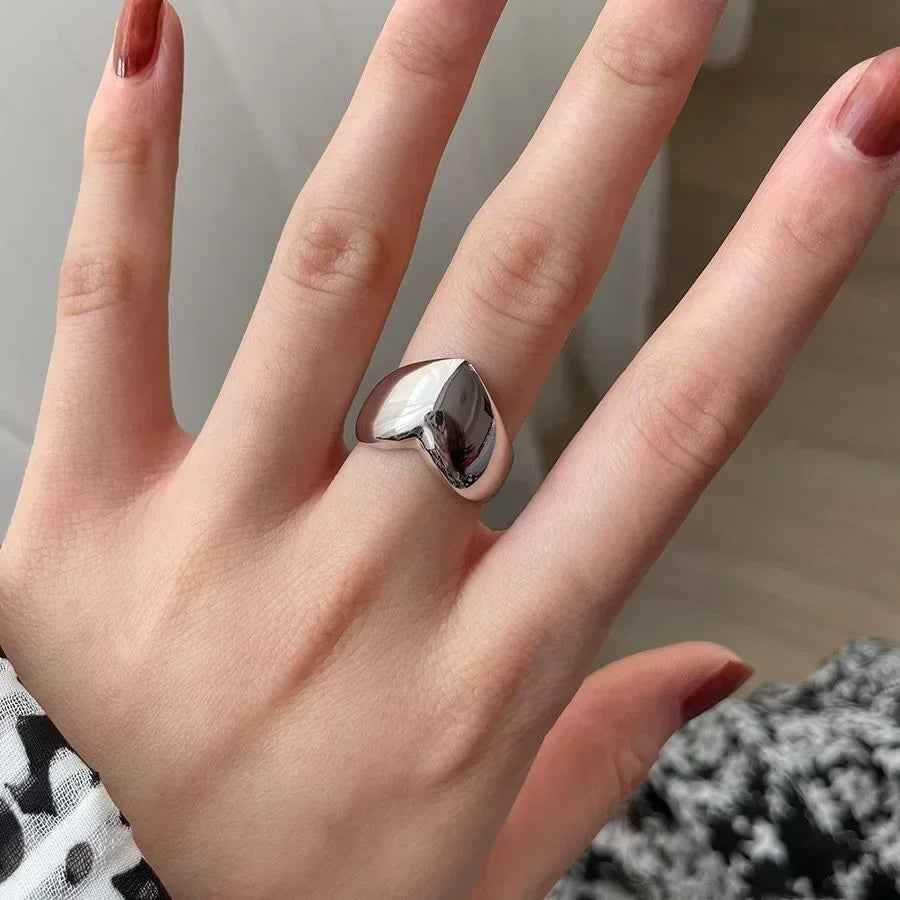 Lustrous Heart Ring - RIYOVA Jewelry