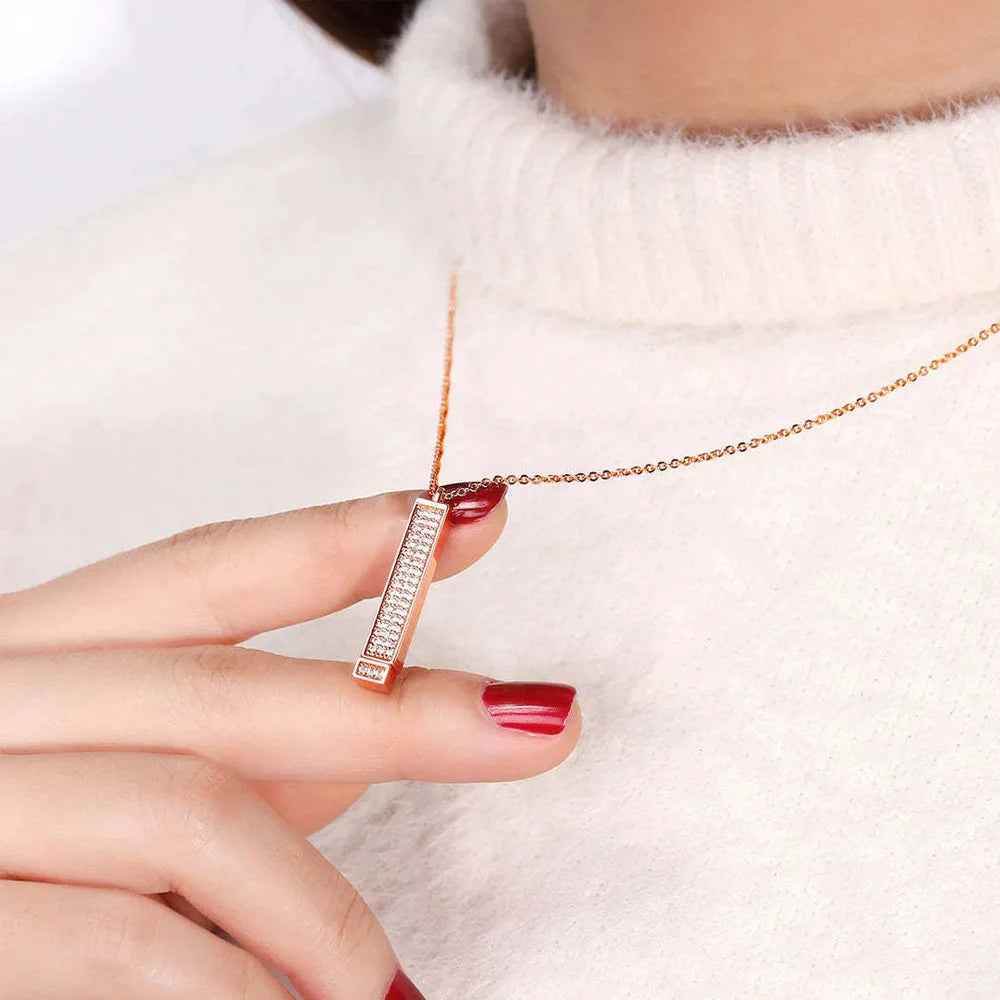 Unity Engravable Necklace - RIYOVA Jewelry