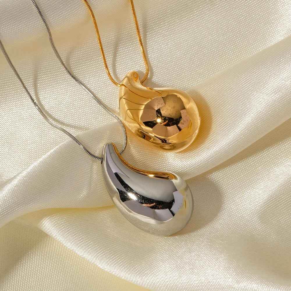 Nora Aqua Pendant - RIYOVA Jewelry