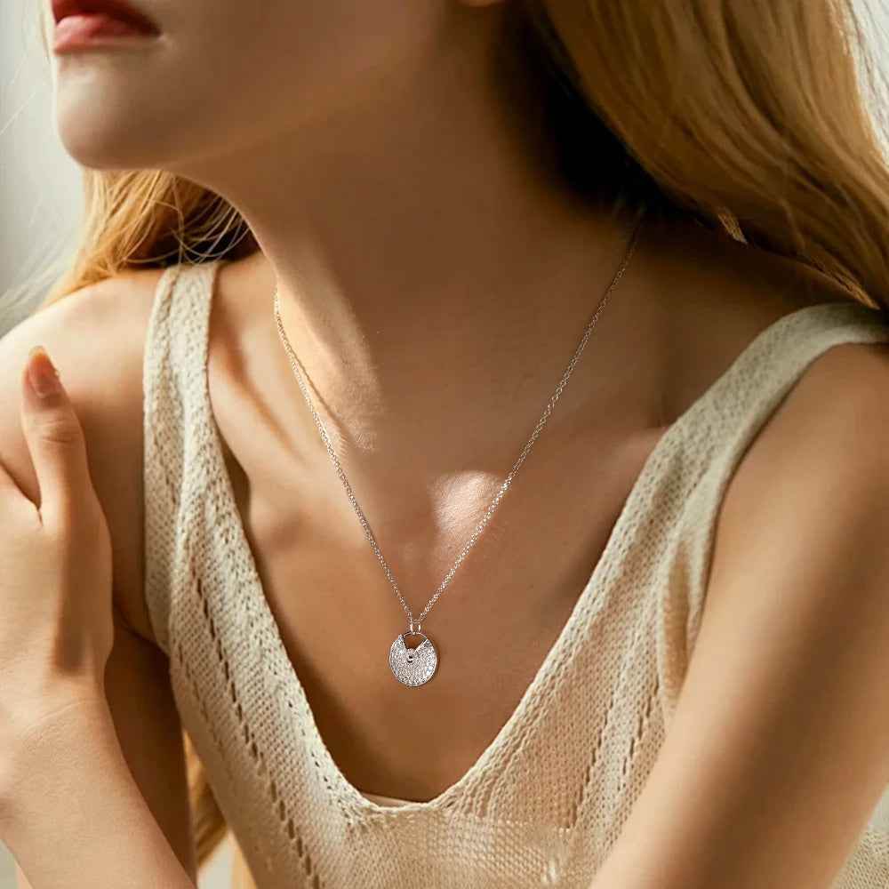 Bulgari Moissanite Necklace - RIYOVA Jewelry