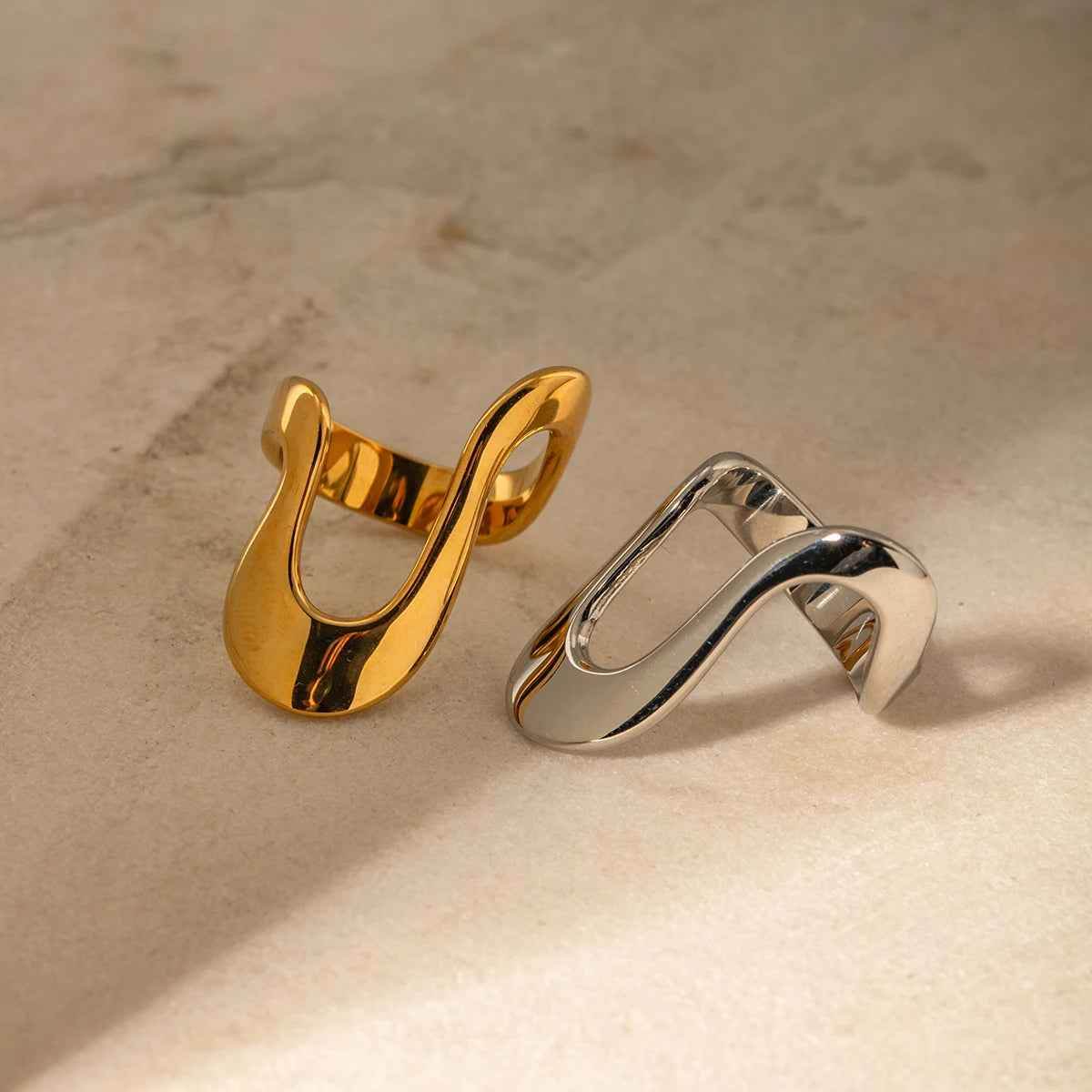 Modern Irregular Ring - RIYOVA Jewelry