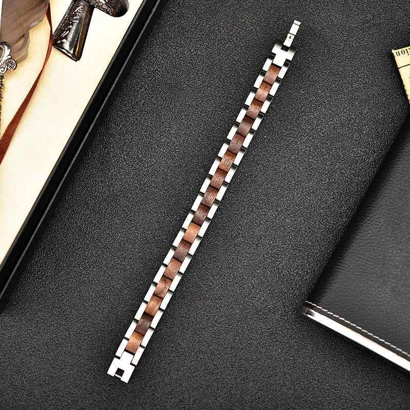 Elwood Wooden Bracelet - RIYOVA Jewelry