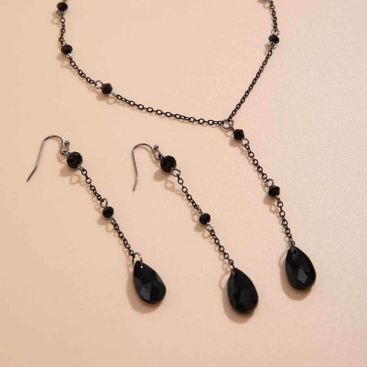 Gotham Jewelry Set - Black Edition - RIYOVA Jewelry