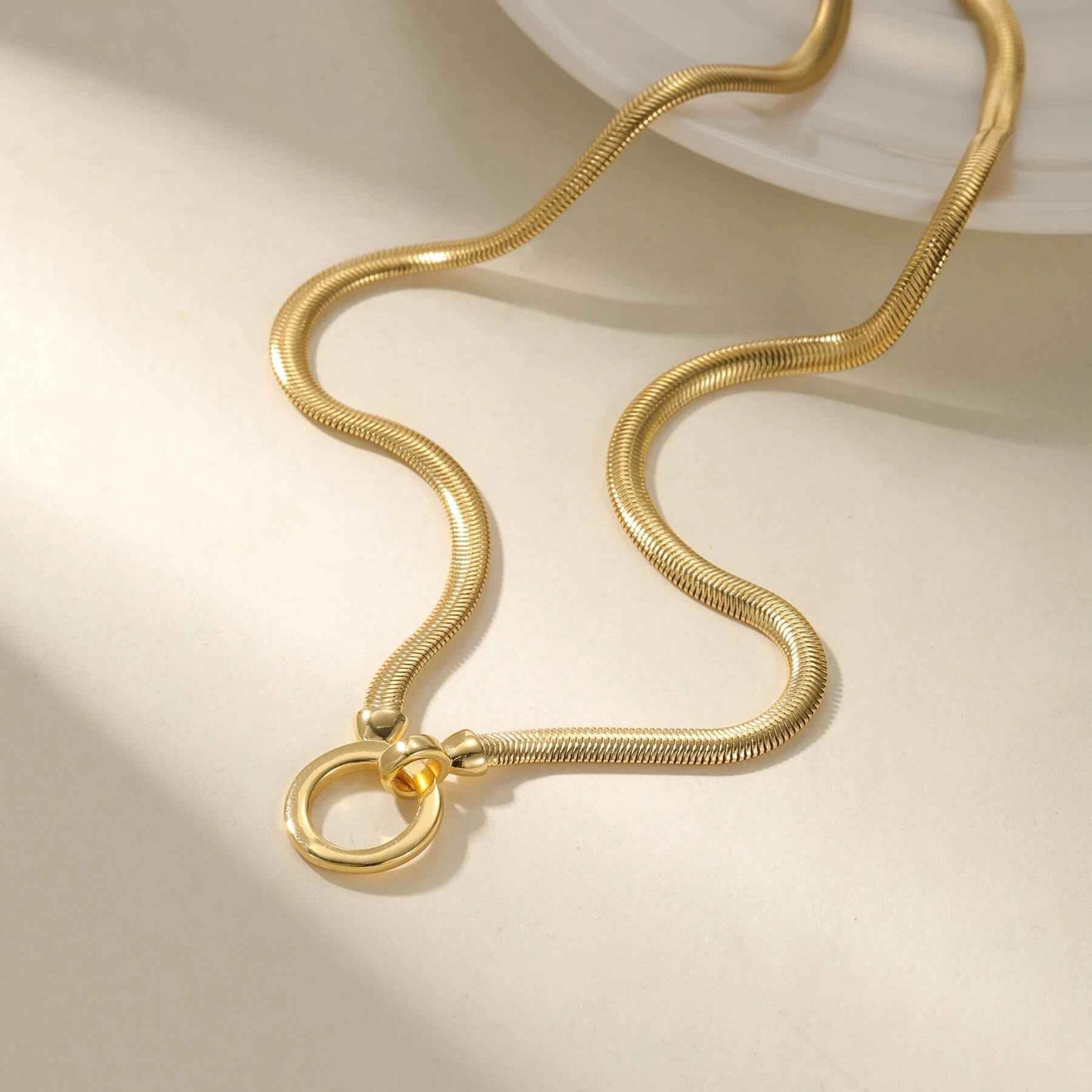 Helios Gold Necklace - RIYOVA Jewelry