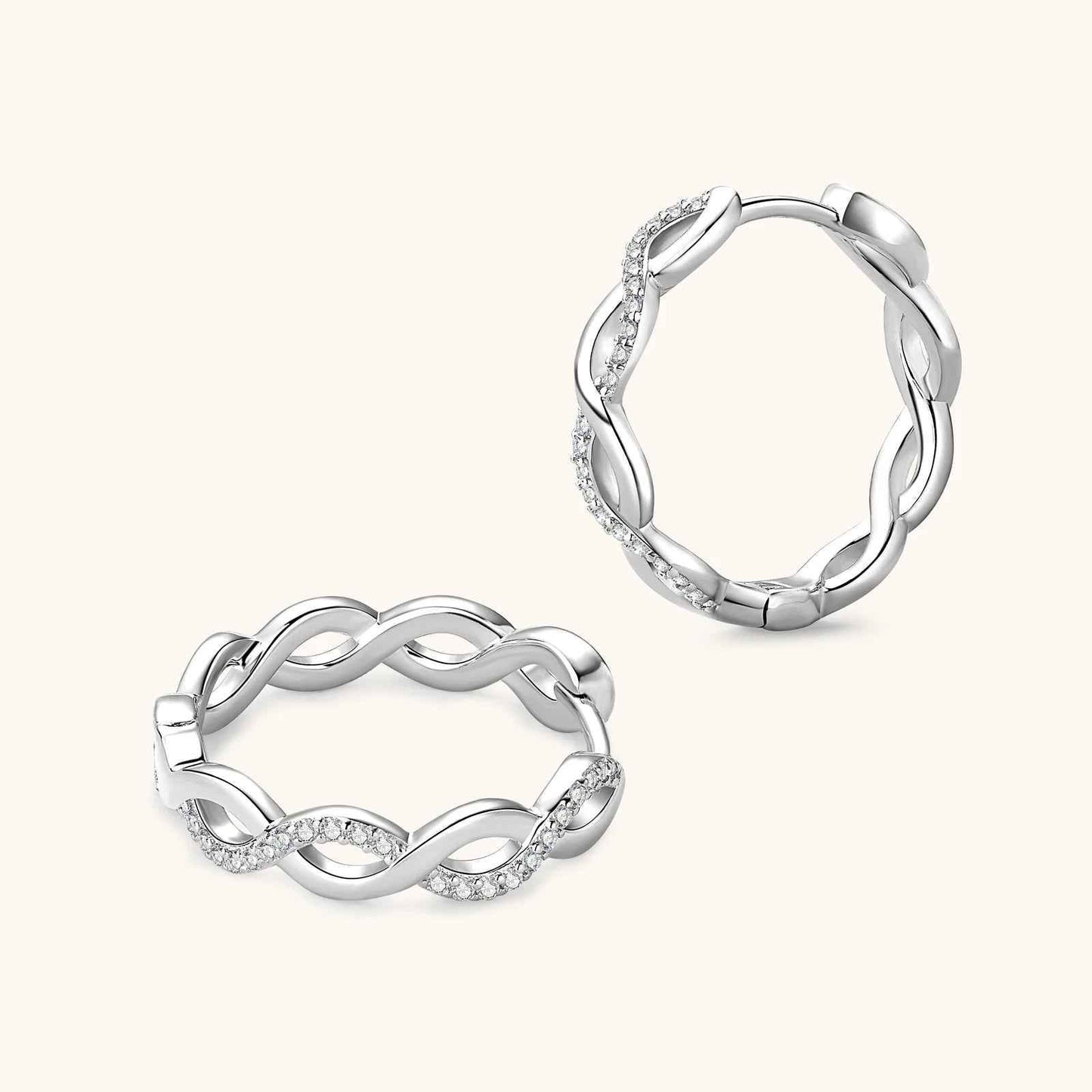 Orla Hoops Earrings - RIYOVA Jewelry