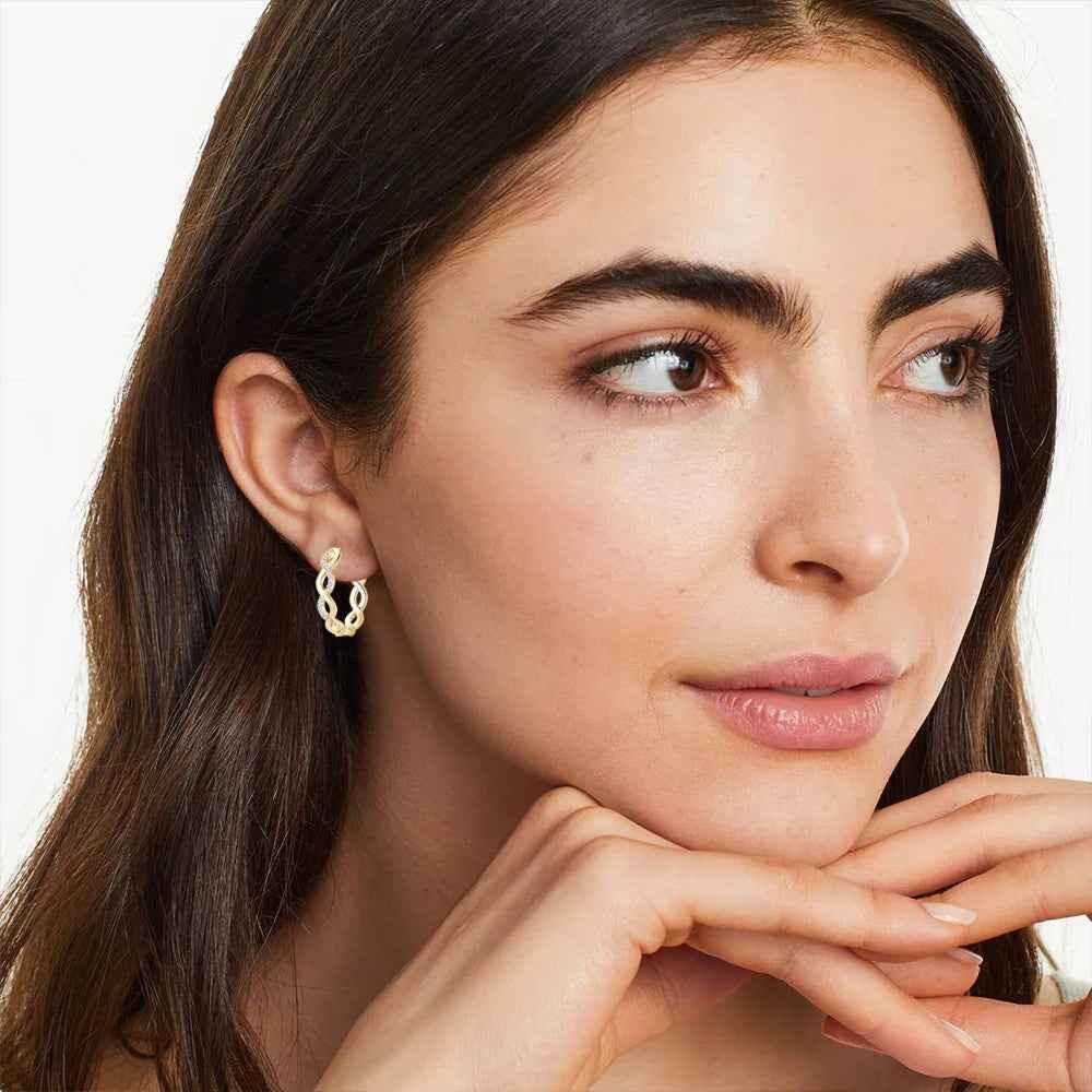 Orla Hoops Earrings - RIYOVA Jewelry