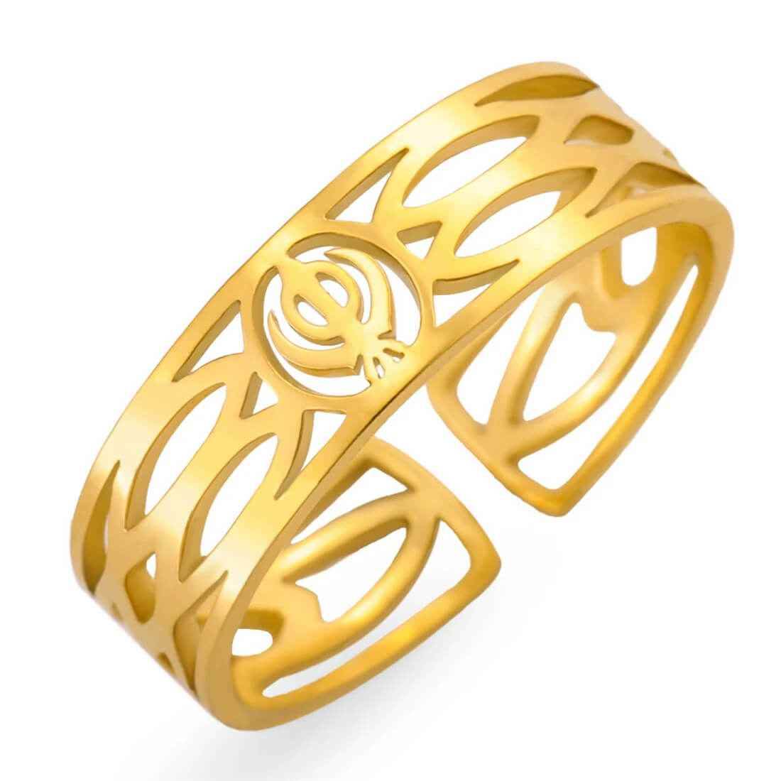 Khanda Divine Ring - RIYOVA Jewelry