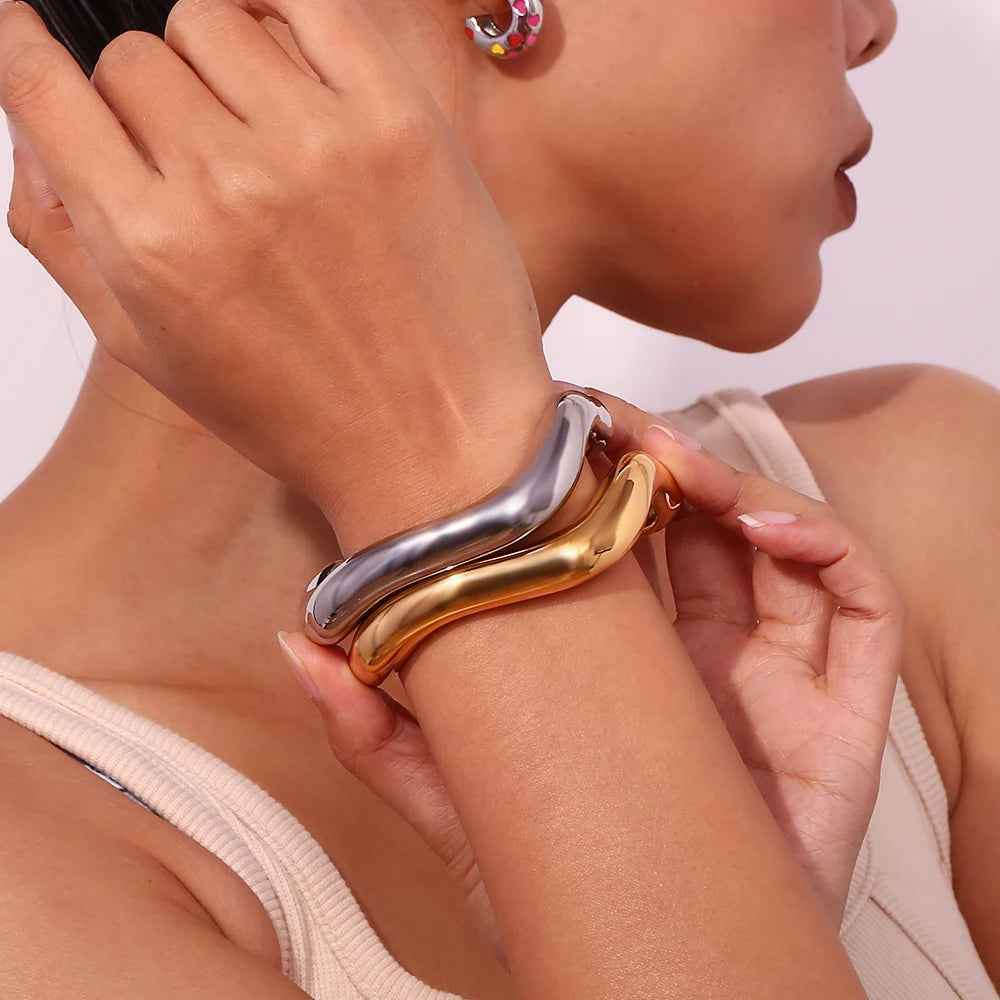 Marina Waves Bracelet - RIYOVA Jewelry