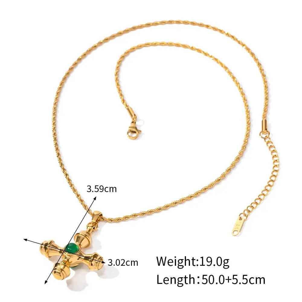 Milly Natural Stone Necklace - RIYOVA Jewelry