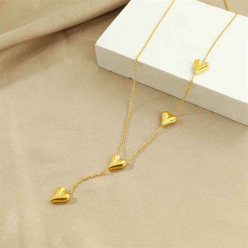 Sweet Heart Tassel Jewelry Set - RIYOVA Jewelry