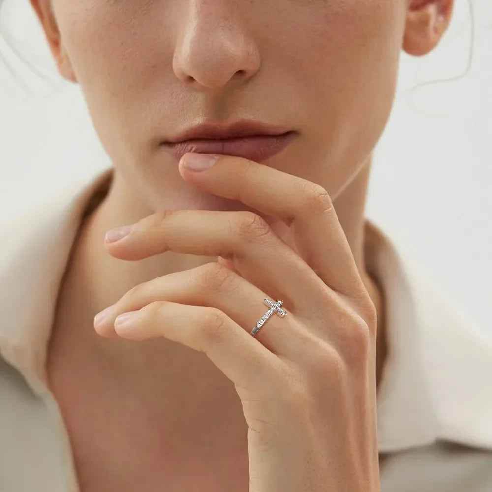 Mabel Moissanite Ring - RIYOVA Jewelry