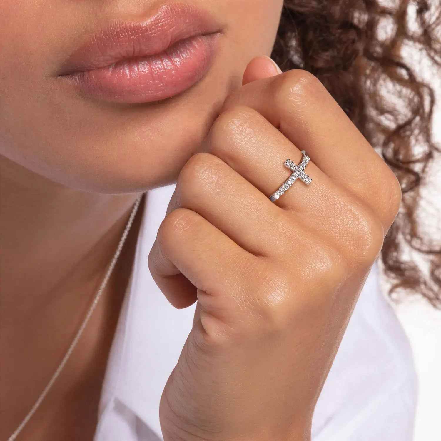 Mabel Moissanite Ring - RIYOVA Jewelry