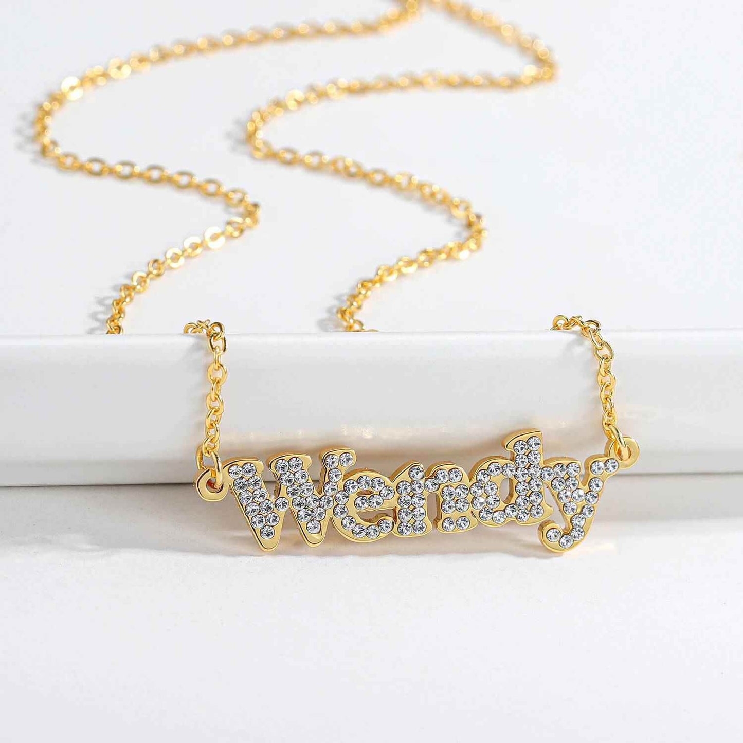 ICY Custom Name Necklace - RIYOVA Jewelry