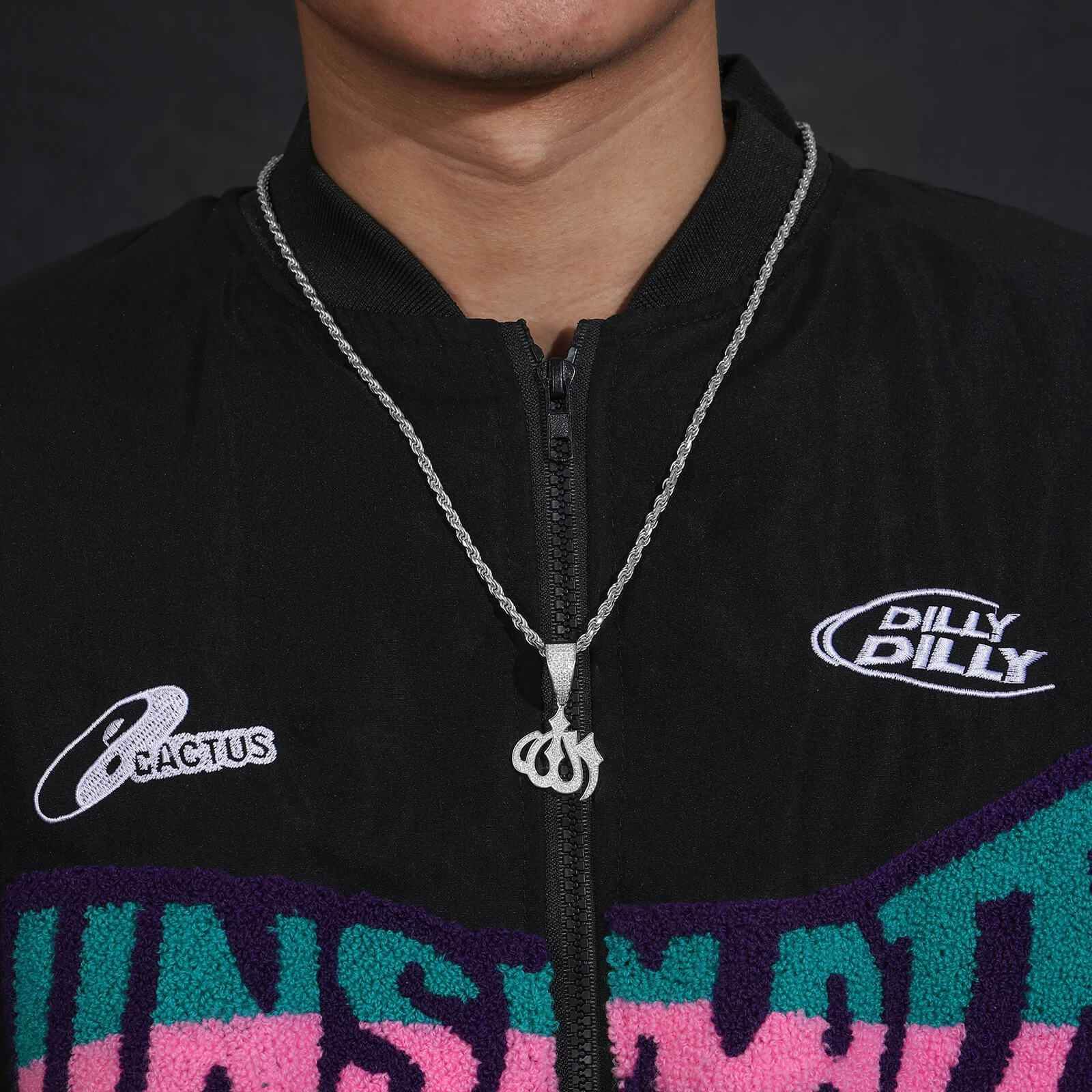 Almighty Aura Moissanite Necklace - RIYOVA Jewelry