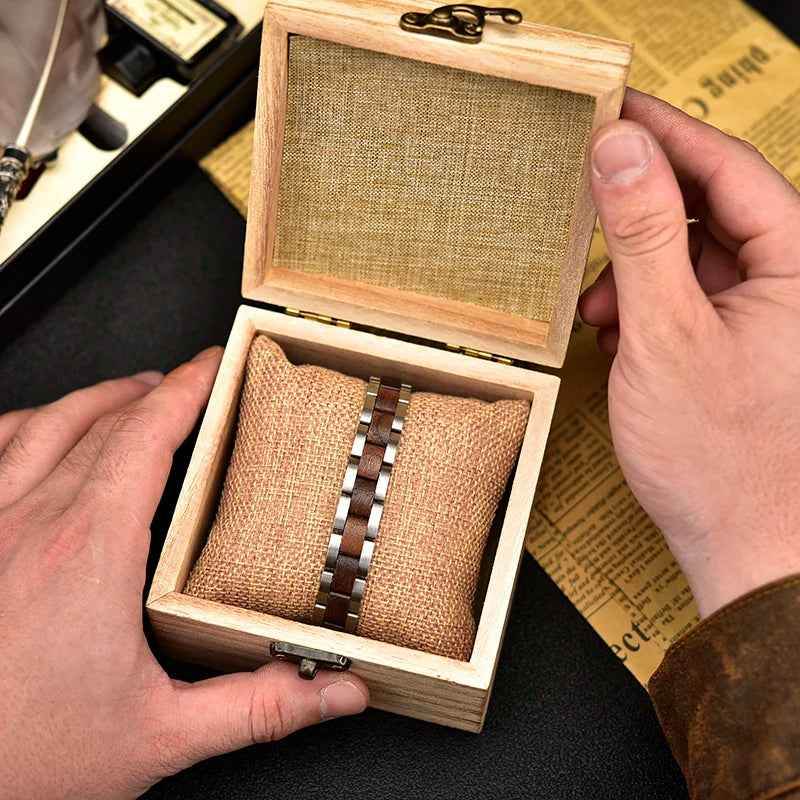 Elwood Wooden Bracelet - RIYOVA Jewelry