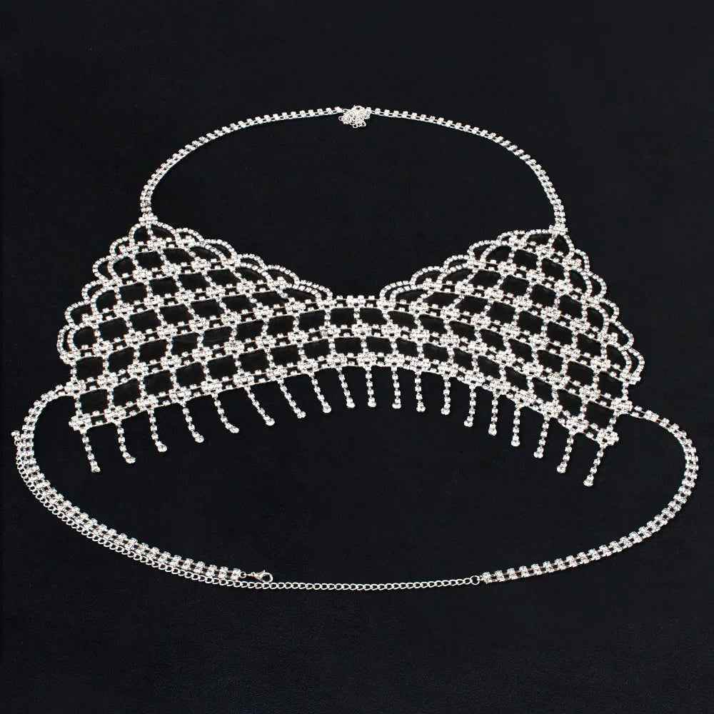 Ash Chest Chain - RIYOVA Jewelry