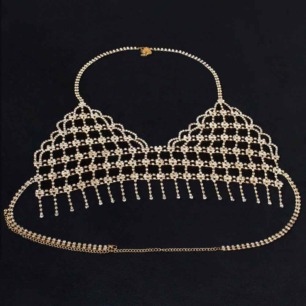 Ash Chest Chain - RIYOVA Jewelry