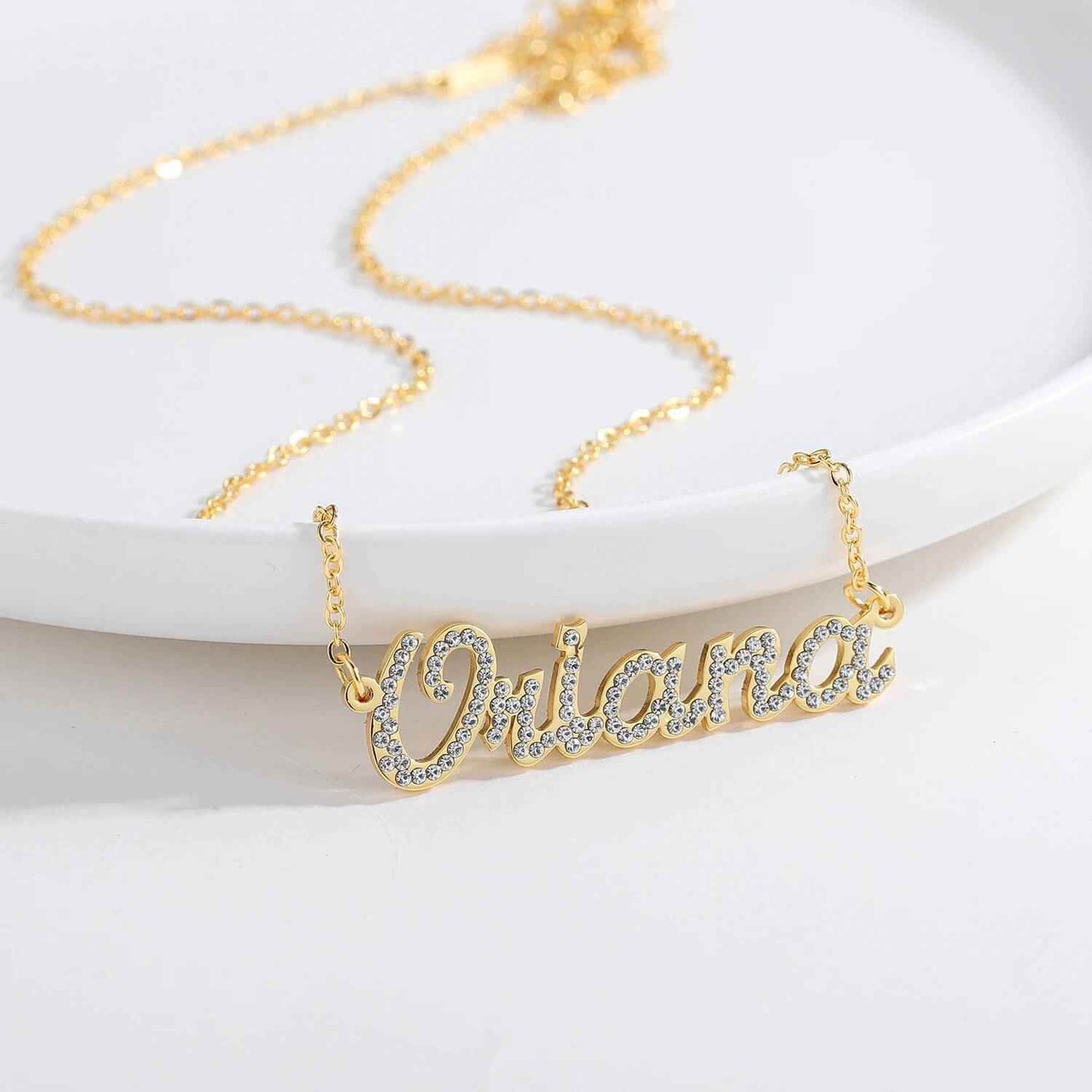 ICY Custom Name Necklace - RIYOVA Jewelry
