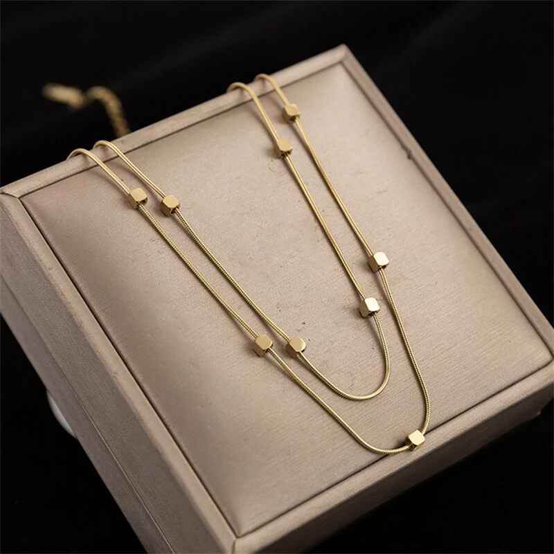 Elena Luxe Necklace - RIYOVA Jewelry