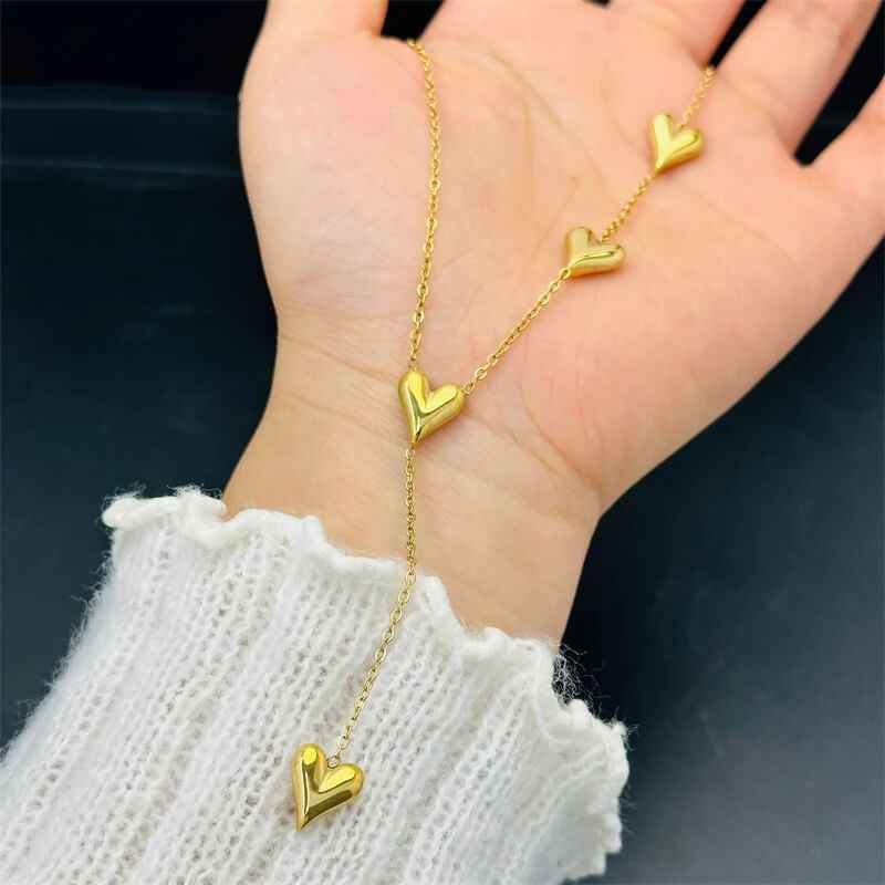 Sweet Heart Tassel Jewelry Set - RIYOVA Jewelry