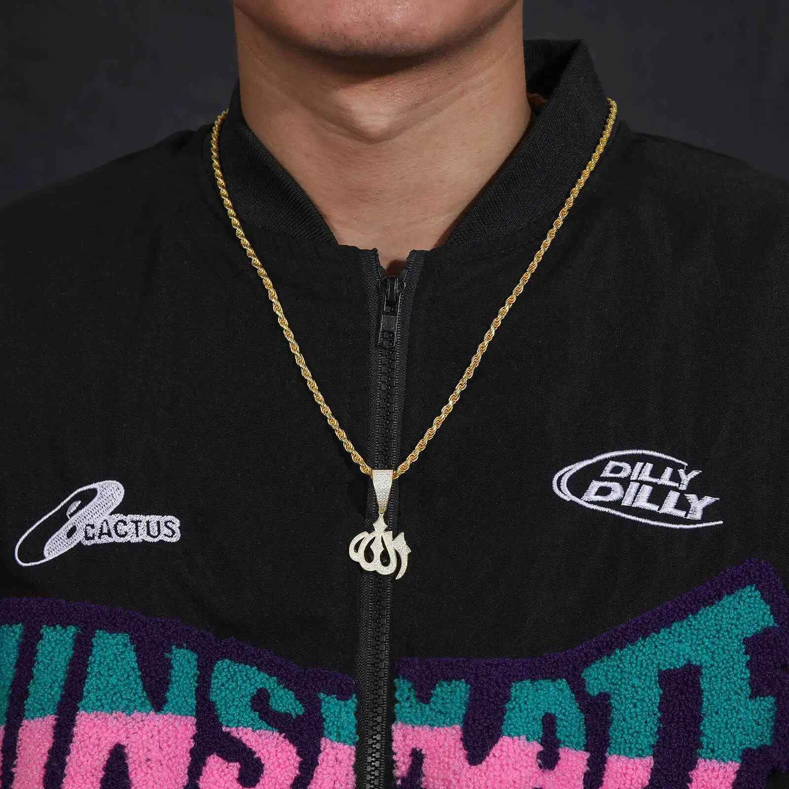 Almighty Aura Moissanite Necklace - RIYOVA Jewelry