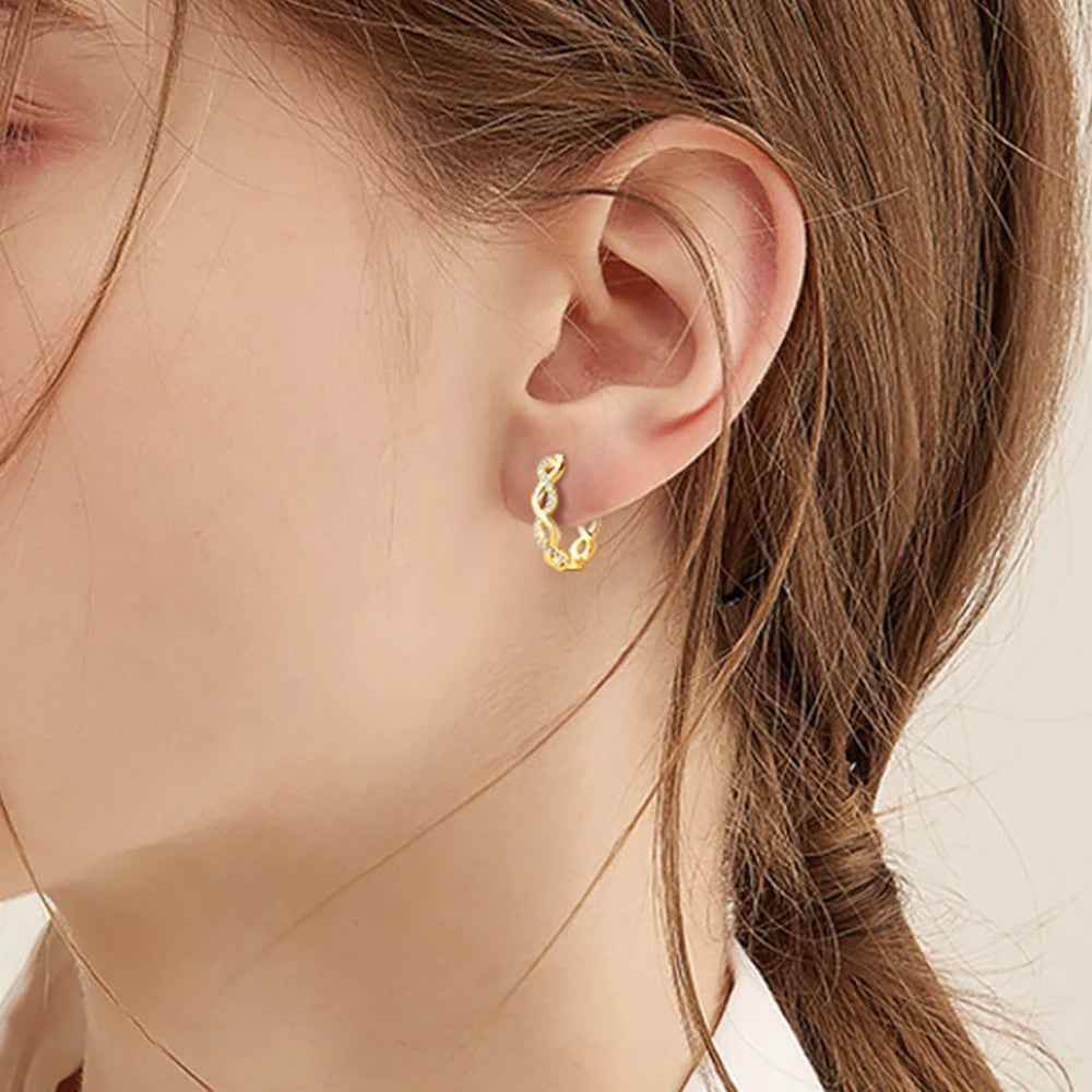 Orla Hoops Earrings - RIYOVA Jewelry