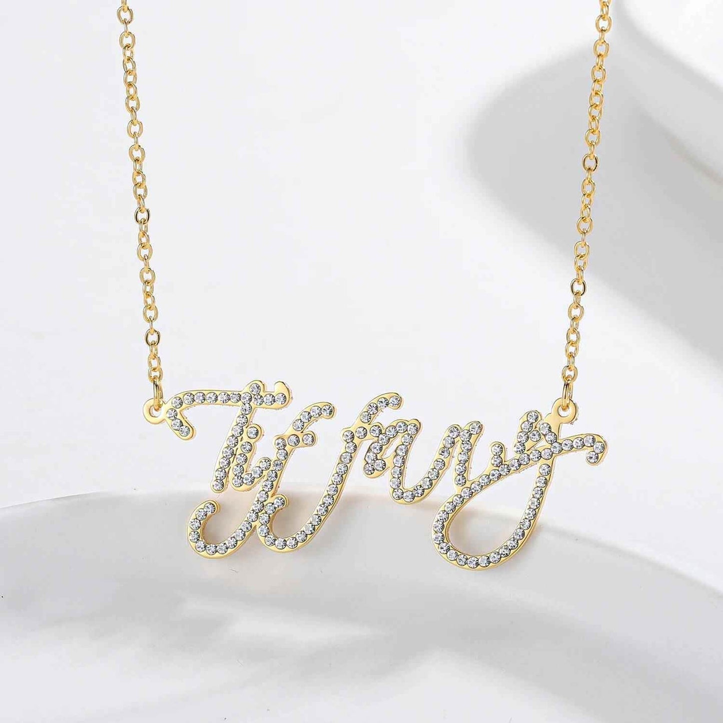 ICY Custom Name Necklace - RIYOVA Jewelry