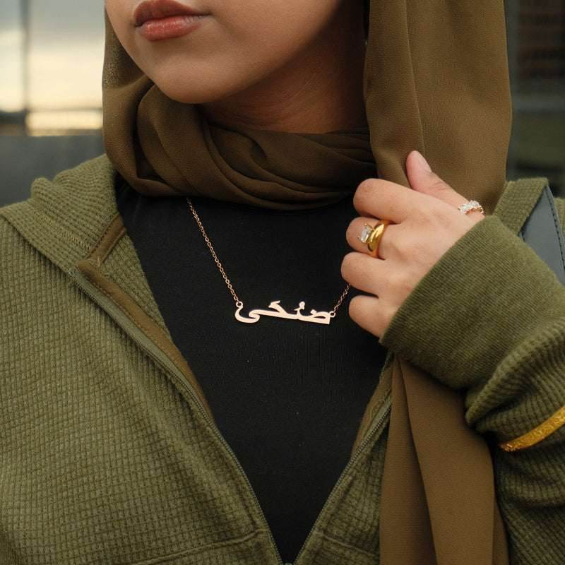 RIYOVA Custom Name Necklace in Any Language - RIYOVA Jewelry