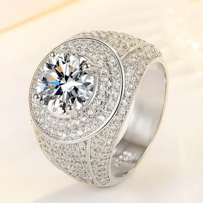 Dome Engagement Ring